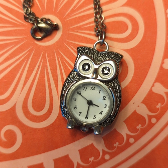 Claire's Owl Bracelet and Necklace Set - Picture 1 of 6
